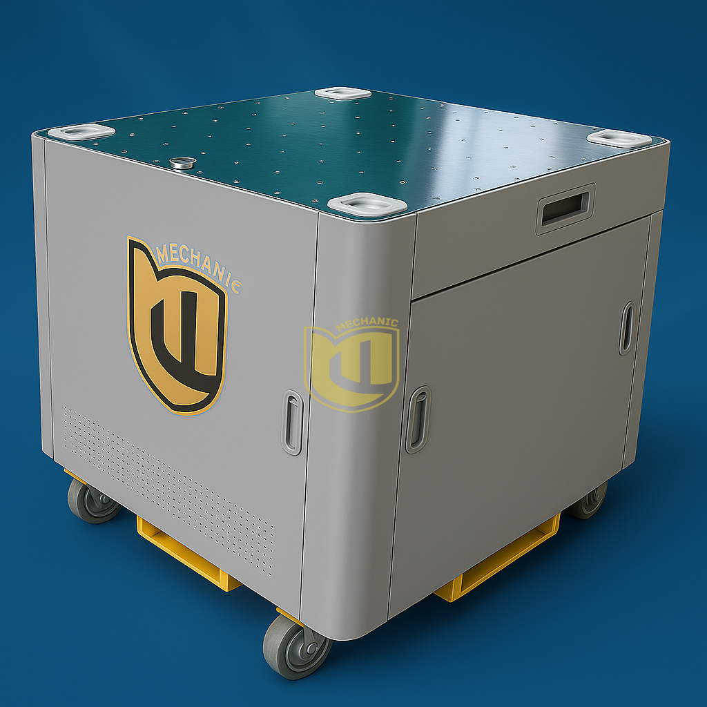 Robotic Workstation with Integrated Electrical Enclosure